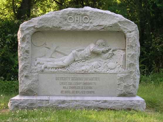 72d Ohio Infantry Monument