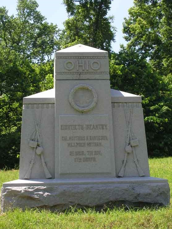 80th Ohio Infantry Regimental Monument