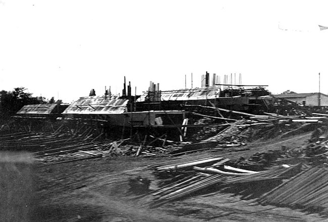 Ironclads under construction