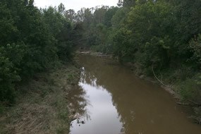 Modern-day Bakers Creek