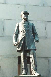 Flag officer Andrew Hull Foote, bronze statue Flag officer Andrew Hull Foote, bronze statue