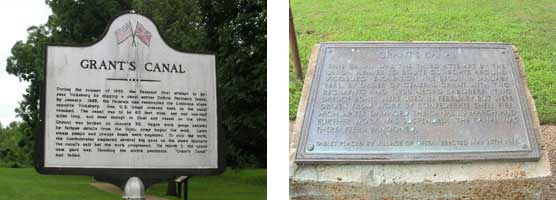 Grant's Canal Markers