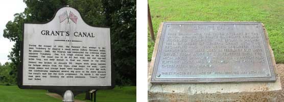Grant's Canal Markers