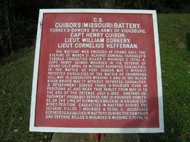 Guibor's Battery Missouri Artillery Tablet