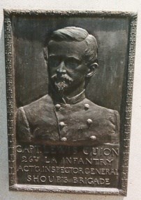 Capt. Louis Guion, bronze relief portrait Capt. Louis Guion, bronze relief portrait