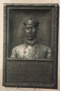 Capt. Toby Hart, bronze relief portrait Capt. Toby Hart, bronze relief portrait
