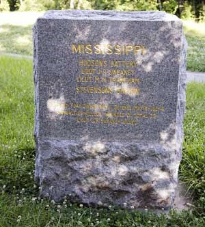 Hudson's Battery Regimental Monument