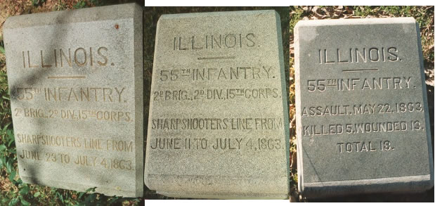 Unit position marker