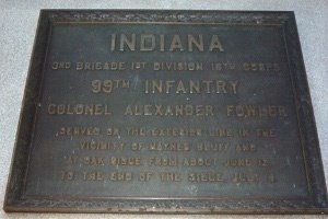 Unit position marker