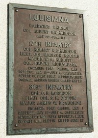 17th Louisiana Infantry Regimental Monument