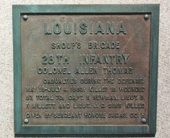 28th/29th Louisiana Infantry Regimental Monument