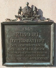 Lowe's Battery Missouri Artillery Regimental Monument