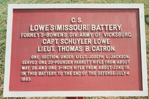 Lowe's Battery Missouri Artillery Tablet