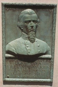Major William W. Martin, bronze relief portrait Major William W. Martin, bronze relief portrait