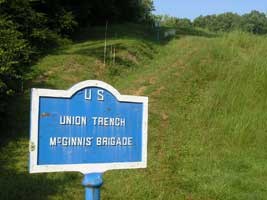 Union Trench at Hovey's Approach