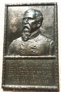 Col. William L. McMillen, bronze relief portrait Col. William L. McMillen, bronze relief portrait