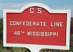 46th Mississippi Infantry Marker