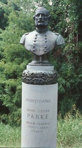 Maj. Gen. John Grubb Parke, bronze bust Maj. Gen. John Grubb Parke, bronze bust