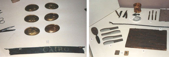 USS Cairo Crew Personal Effects