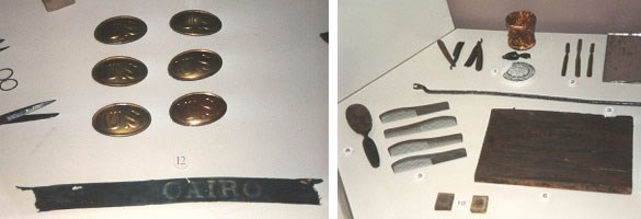 USS Cairo Crew Personal Effects