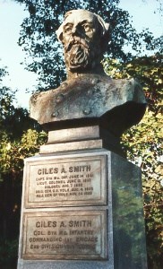 Brig. Gen. Giles A. Smith, bronze bust
