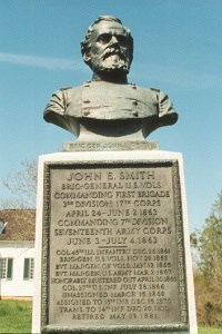 Brig. Gen. John E. Smith, bronze bust Brig. Gen. John E. Smith, bronze bust