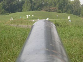 Stockade Redan Viewed from the Union Lines