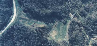 Aerial view of Thayer's Approach