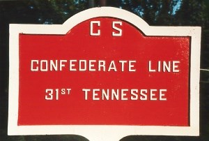 31st (39th) Tennessee Infantry Tablet