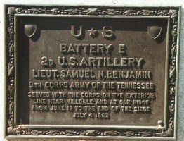 2d United States Artillery Marker
