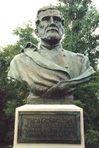 Brig. Gen. Thomas Welsh, bronze bust Brig. Gen. Thomas Welsh, bronze bust