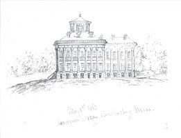 Sketch of Windsor Plantation House Sketch of Windsor Plantation House