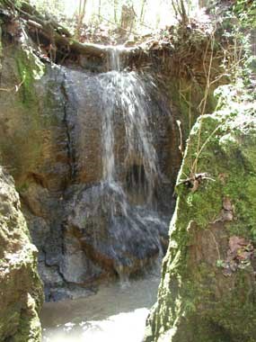 Waterfall on Glass Bayou Waterfall on Glass Bayou