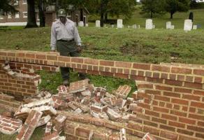 Vicksburg National Cemetery Wall