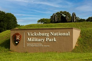 Vicksburg NMP NPS Sign