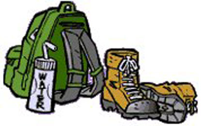 boy scout hiking backpack