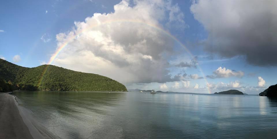 Maho Bay Rainbow