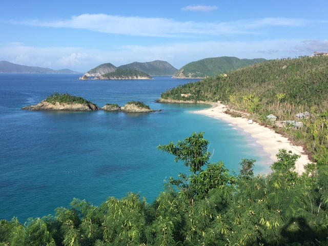 Trunk Bay Open after Hurricanes Irma and Maria