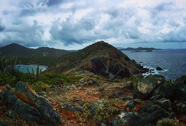 Volcanic rocks on St. John give clues to the island's geologic origins.