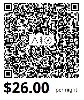 Image of the QR code to pay overnight mooring fees.