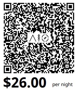 Image of the QR code to pay overnight mooring fees.
