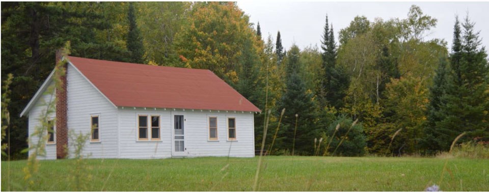 One of the historic cabins at Hoist Bay