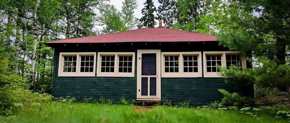 Image of I.W. Stevens cabin in present day