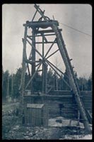 Gold mine shaft