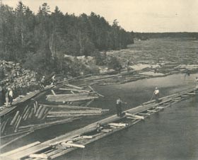 Logging near Kettle Falls