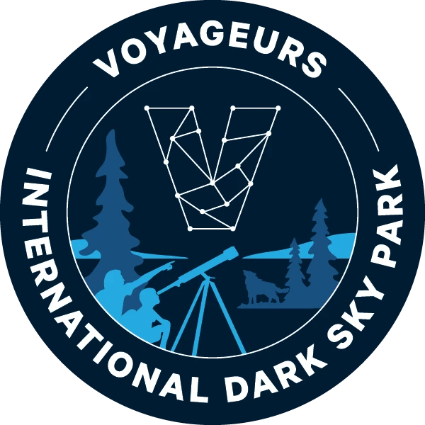 Voyageurs-IntlDarkSkyPark-Logo Voyageurs dark sky logo