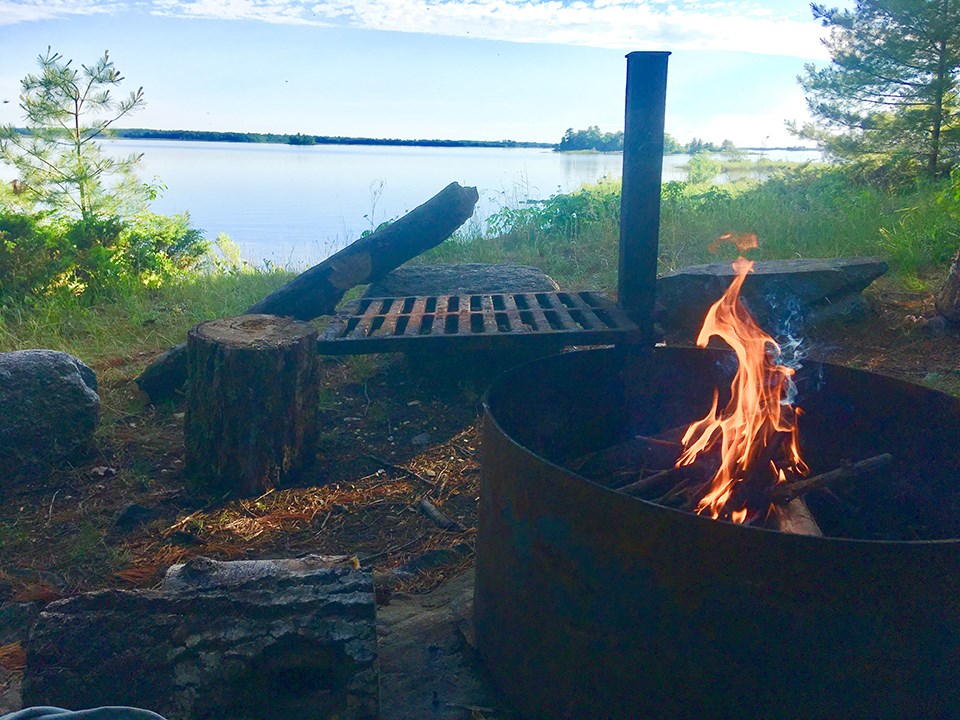 Tent Camping Voyageurs National Park U S National Park Service