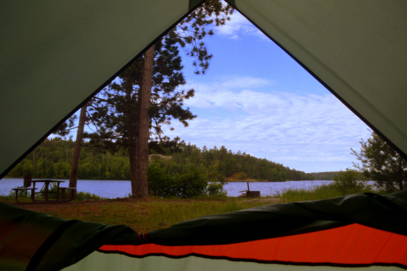 Tent Camping Voyageurs National Park (U.S. National Park