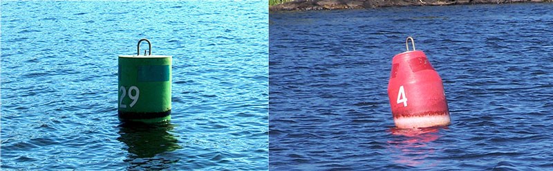 Lake Navigation Buoy and Marker Reference Guide - Voyageurs National Park  (U.S. National Park Service)