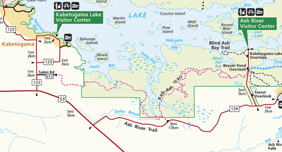 visitor centers - voyageurs national park u.s. national